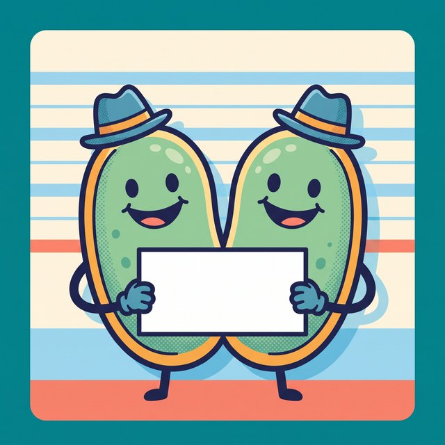 Cartoon pneumonia bacteria